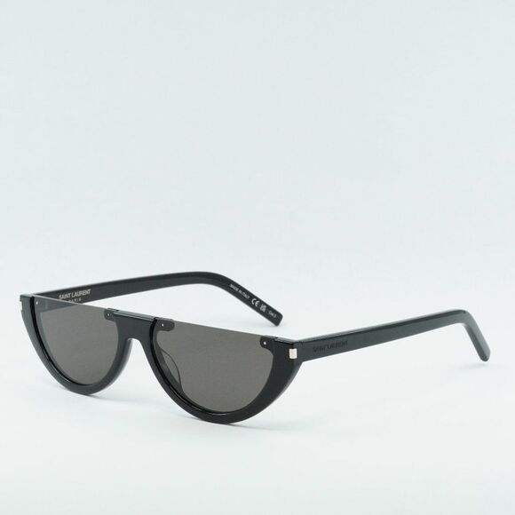💯 NEW SAINT LAURENT SL563 001 BLACK SUNGLASSES - Picture 5 of 15